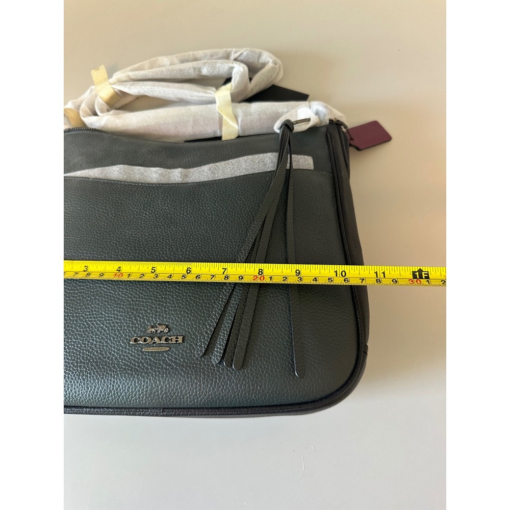 NWT Coach Chaise Crossbody Bag In Colorblock Green - Picture 11 of 12